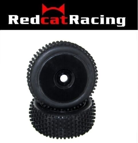 2pcs Redcat Racing Complete Wheels Black Landslide XTE BACKDRAFT BS936-001