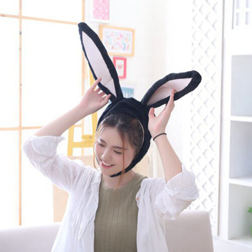 Cute Girl Hat Plush Rabbit Bunny Ears Hat Earflap Cap Head Warmer Photo Suppl/_fr