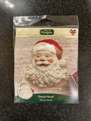 Katy Sue Santa tête Noël Gâteau Sugarcraft Moule Flambant Neuf Scellé