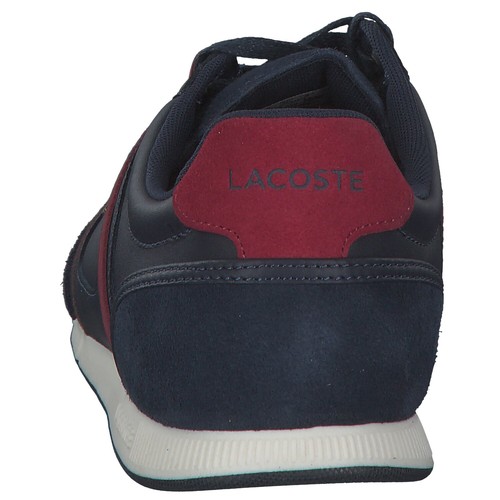 Lacoste Menerva Herren Sneakers Turnschuhe Freizeit 39cma0007-5a5 Blau Navy Neu