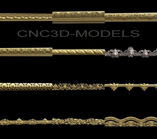 3D Model STL for CNC Router Engraver Carving Artcam Aspire Collection c123