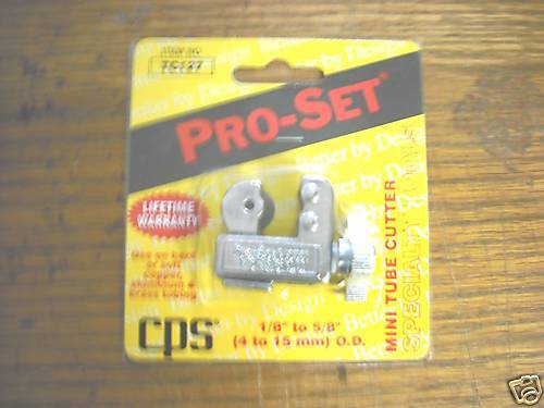 CPS PRODUCTS 1/8" to 5/8" O.D. MINI TUBE CUTTER 