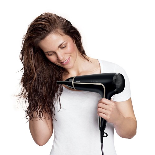 Haartrockner Philips Thermo Protect Ionen Haare Trocknen Antifrizz Effekt Gerät