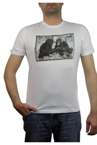 Puma Vintage Friends Monkey T-Shirt Men Men/'s T-Shirt Fairtrade Make New Friends