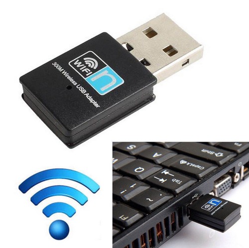 150//300Mbps USB WiFi Wireless Adapter Dongle Netzwork LAN Card 802.11n//g//b L2KS