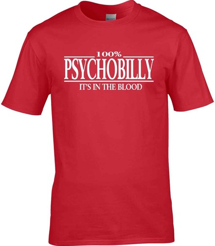 Psychobilly T-Shirt 100/% Rockabilly Reunion Party Homage Gift Rock /& Roll