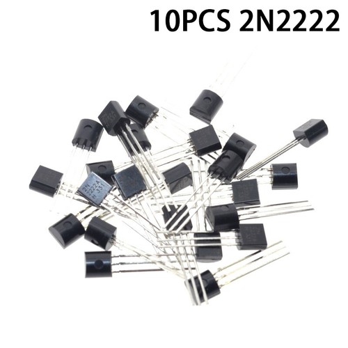 Semiconductor 5pcs// 50pcs// 100pcs 2N2222 NPN Bipolar Transistor // TO92 Case