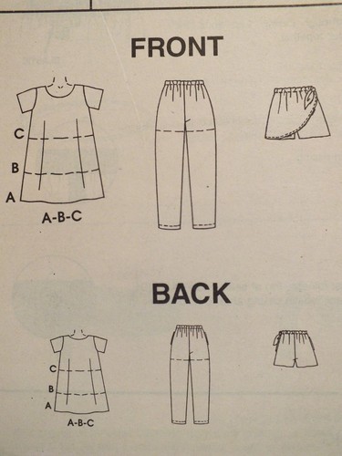 OOP McCALLS 9302 Tdlrs//Girls Tops Pants Shorts /& Skort PATTERNS 2-3-4-5-6 UC