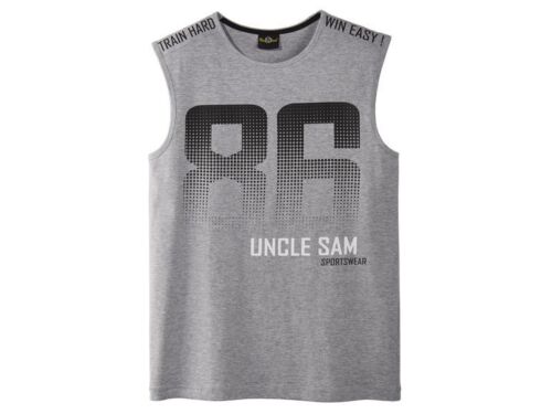 Details about  / Uncle Sam Men/'s Tank Top Shirt Sleeveless Muscle Shirt