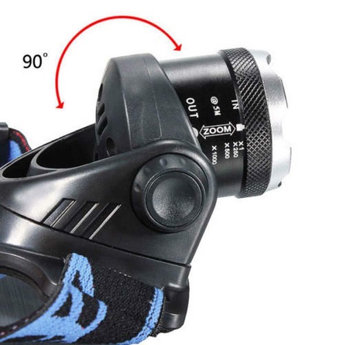12000LM Zoomable T6 LED Wiederaufladbare Scheinwerfer Taschenlampe Schei J6