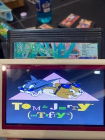 Famicom Game NES NT8042 4in1 Jungle Book,Tom&Jerry,Ship&Dale,Samurai Pizza Cat