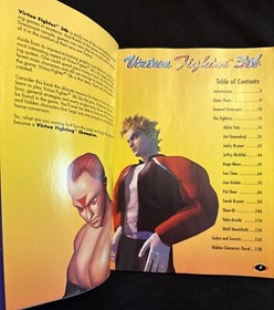 Virtua Fighter 3tb Brady Games Official Strategy Guide SEGA Dreamcast FINE/VG!