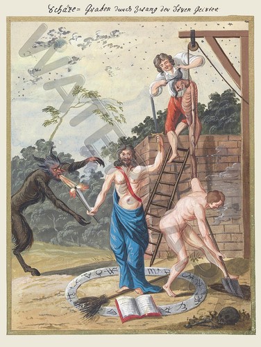 DEMONS MAGIC 1775 HANGING PRINT ONLY ART POSTER HP3700