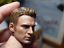 1/6 Captain America Head Carving Model Chris Evans Male Sculpt for 12" Figure 
