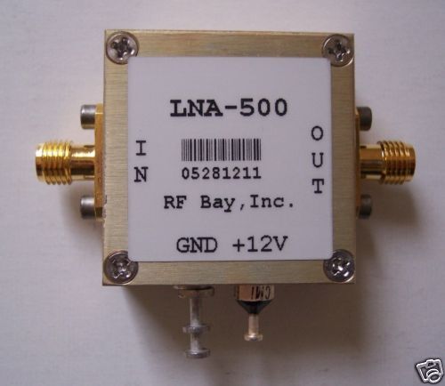 LNA-500 New 10-500MHz 18dB Low Noise Amplifier SMA 