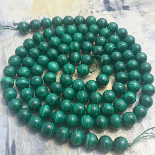 Natural African Malachite Free postage 6mm Approx 72pce Oz Seller 