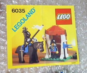 1987 LEGO Legoland Pirates 6035 Castle Guard Complete