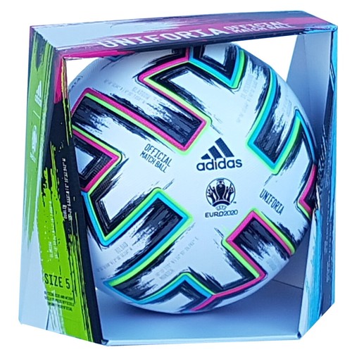 fh7362 Adidas Euro 2020 uniforia Pro EM Omb Balle de match de jouet de football Blanc