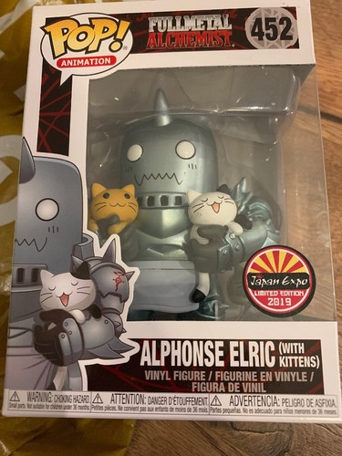 POP Animation Japan Expo 2019 Limited Fullmetal Alphonse Elric With Kittens
