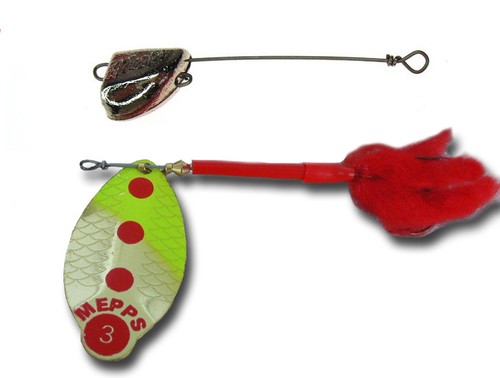 LEADHEAD Colors /& Sizes Great for PIKE Mepps Lusox Hard Spinnerbait Lure
