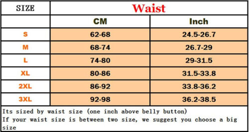 Corset Waist Trainer Cincher Control Body Shaper Underbust Sport Slimming Black*