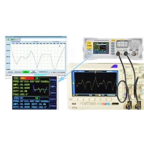 60M FY6900 DDS Signal Generator Frequence Functions Function Arbitrary Waveform 