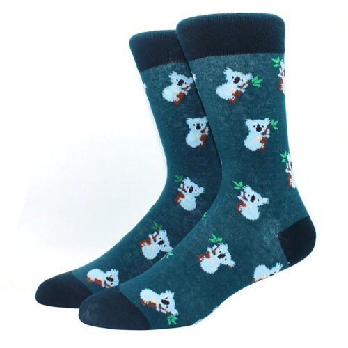 Blue Koalas Dress Socks Funny Unisex Cotton *FREE WORLDWIDE SHIPPING*