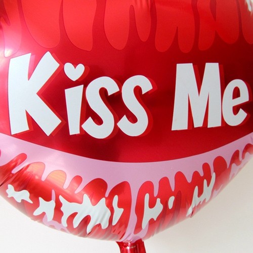 2//5//10pcs Red Lip Foil Balloons Valentines Wedding Engagement Party Decoration