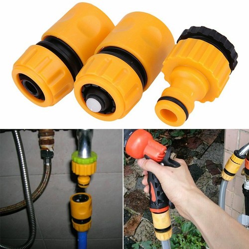 Tools Irrigation Fast Hose Connector 1//2/" 3//4/"barbed Coupling Adapter Drip Tape