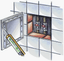 Access Panels Inspection Loft Hatch Access Door WHITE High Quality ABS Plastic