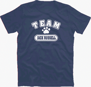 Team Jack Russell CANE CANI Bambini T-shirt 104-164