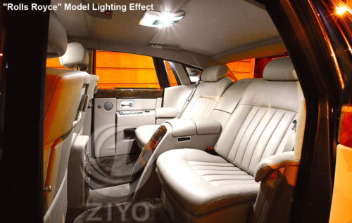 16 Bulbs Deluxe LED Interior Light Kit HID White Upgrade For 2007-2014 Volvo S40 