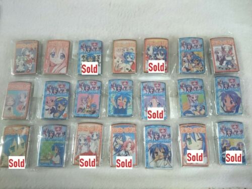 Can ship only outer case without lighter inside. Raki Suta /& Other Anime Zippo