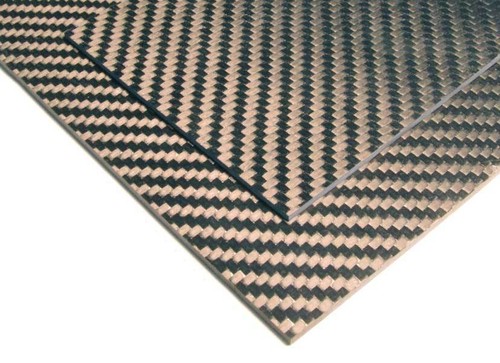 Carbon Fiber 6mm A4 Sheet 100/% Carbon x1 Twill weave Finland