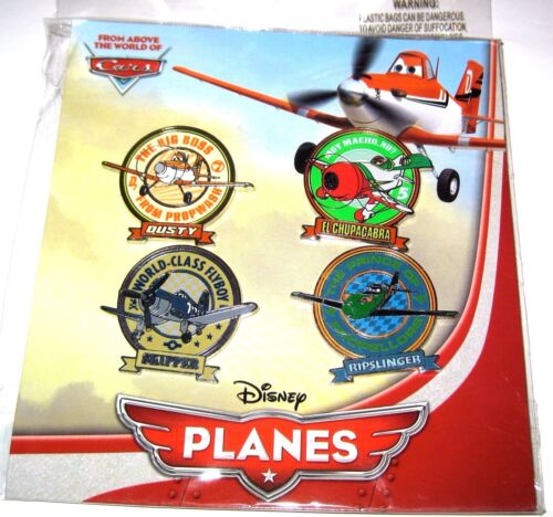 Retired Disney Booster Starter FULL Pin SET✿Pixar Planes Classic Airplanes Dusty
