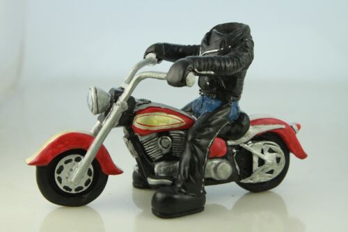 BOXER BRINDLE UNCROP  DOG ON A MOTORCYCLE SEE ALL BREEDS  BODIES @  STORE