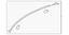 Genuine Subaru Roof Molding 91046CA001