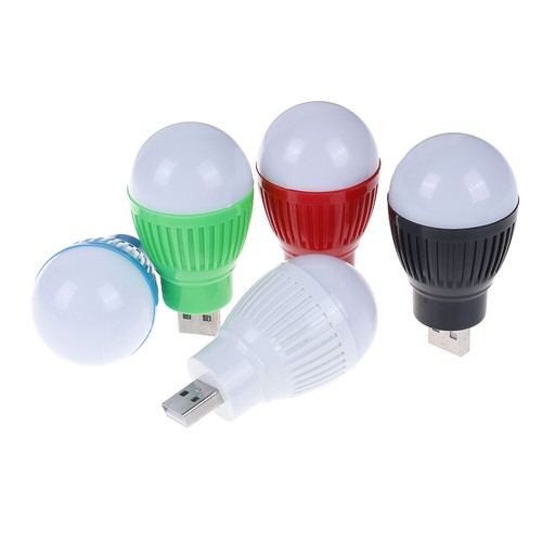 DC portable 5V 5W LED usb white light bulb lamp for laptop computer HV