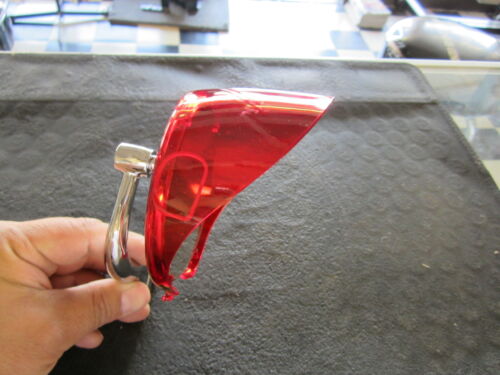 COLOR MIIRROR VISOR IN RED CHEVROLET CARS AND TRUCKS 1947 48 49 50 51 52 53 54