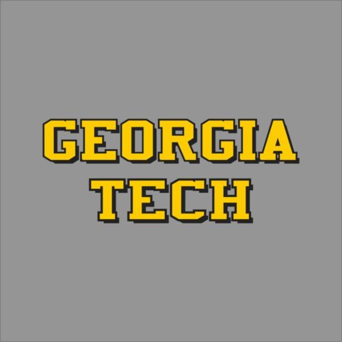 Georgia Tech Yellow Jackets #4 NCAA College Vinyl Sticker Decal Car Window Wall