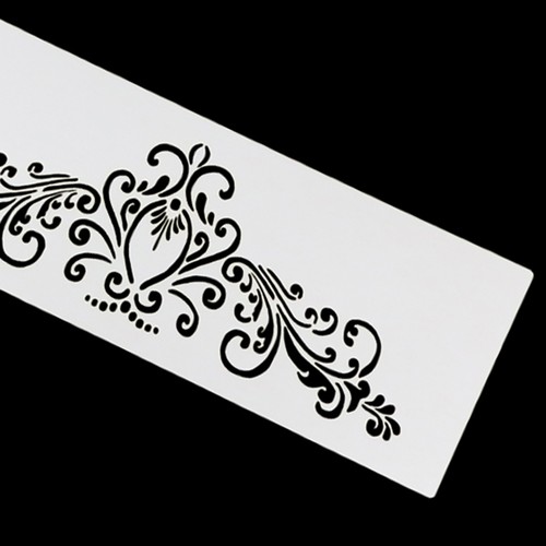 Details about / Lace Flower Cake Cookie Fondant Side Baking Wedding Stencil Decor DIY ToSK