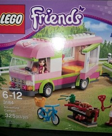LEGO FRIENDS: Adventure Camper (3184) 325 Pieces New In Box