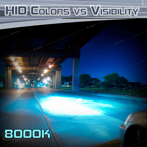 35W 55W Xenon HID Bulbs Fog Lights H10 9145 9140 Replacement Pair 8000K