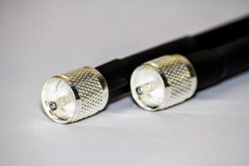 LMR400UF Type RG-8//U 50 ft Coax Cable Assembly with PL-259 Connectors 