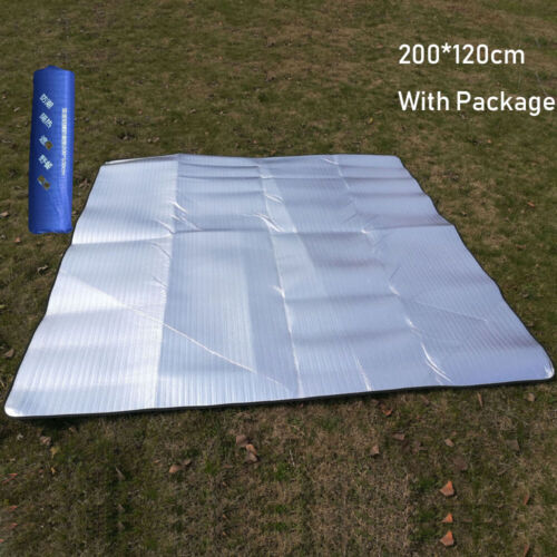 Waterproof Aluminum Foil EVA Camping Mat Folding Sleeping Mats Light 4 Size