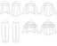 M7691 McCall/'s Sewing Pattern Misses/' Very Easy Yoke Tops Close-Fitting Pants