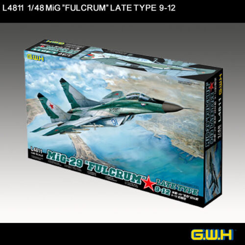 Great Wall Hobby L4811 1//48 MiG-29 9-12 /"Fulcrum/" Late Type