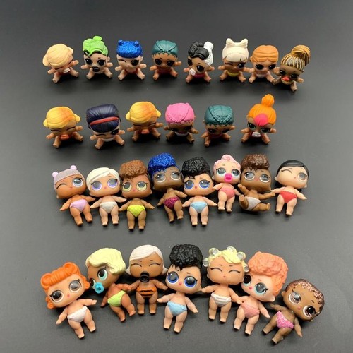 Real 10x Random LOL Surprise Doll Lil Sisters Unicorn Punk boi Bon Bon Dolls Toy