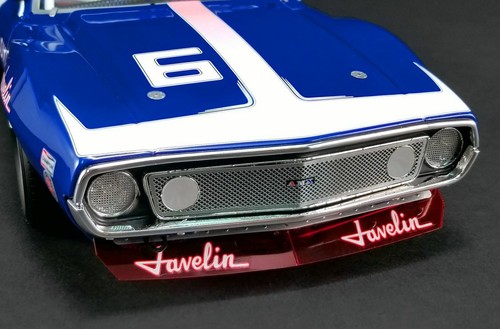 Trans Am Champion 1//18 Real Art 1971 AMC Javelin #6 Mark Donohue