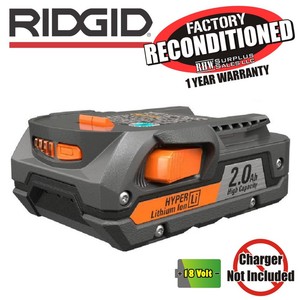 Ridgid R840086 Compact Battery 2 0 AH ZRR840086 Reconditioned | eBay